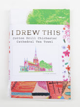 Load image into Gallery viewer, Chichester Cathedral Tea Towel