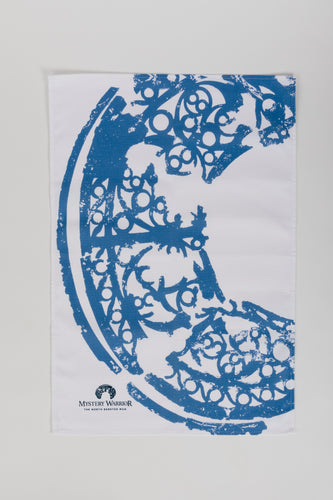 Mystery Warrior Open Crest Tea Towel