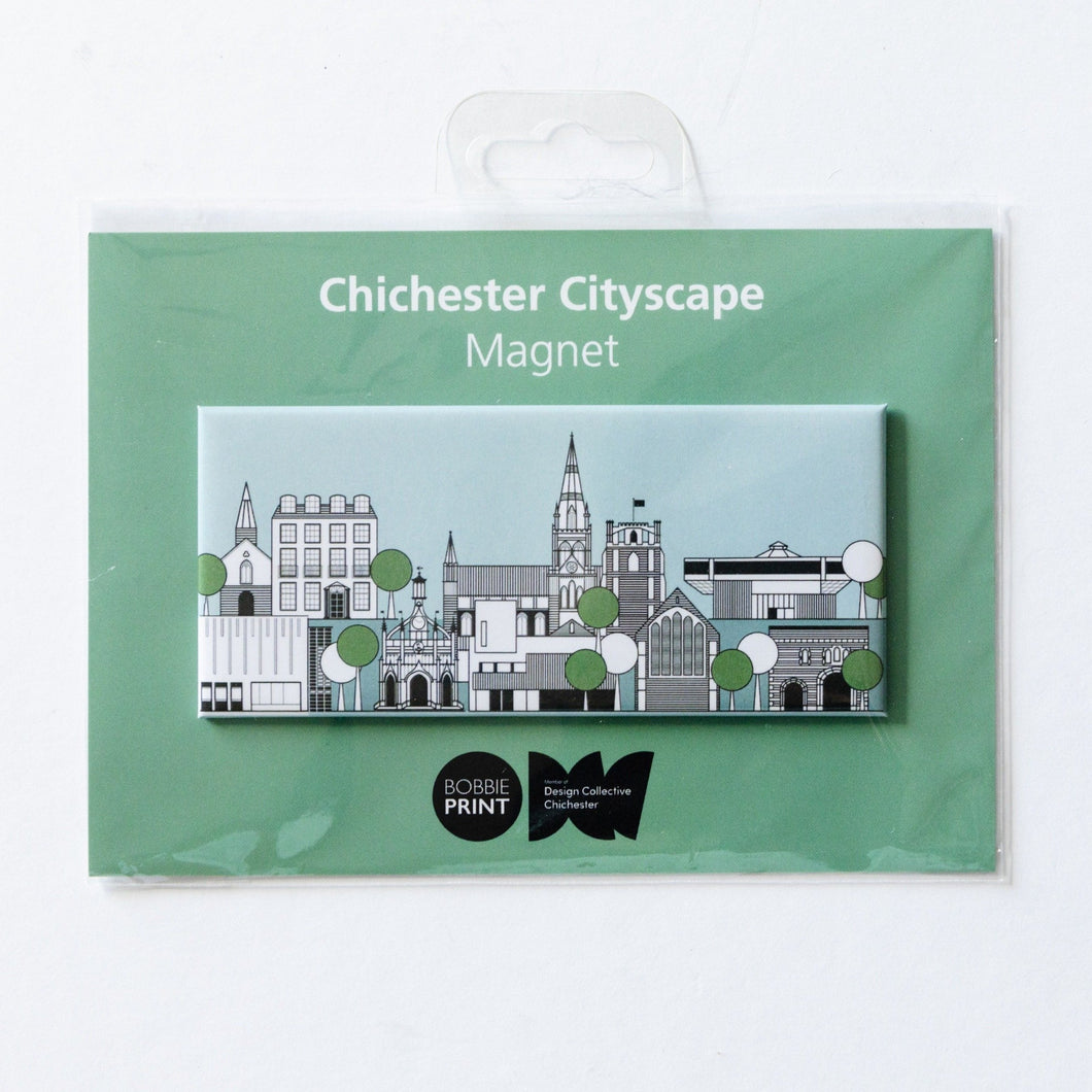 Chichester Cityscape Fridge Magnet