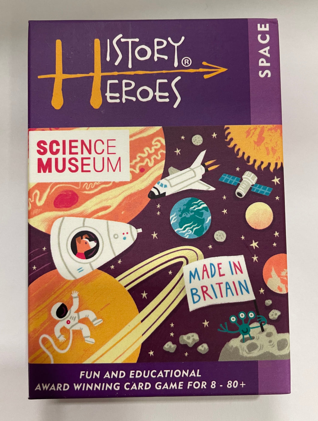 History Heroes Space Game 8Yrs+